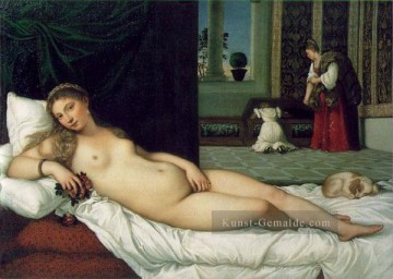 Venus von Urbino 1538 Nacktheit Tizian Ölgemälde
